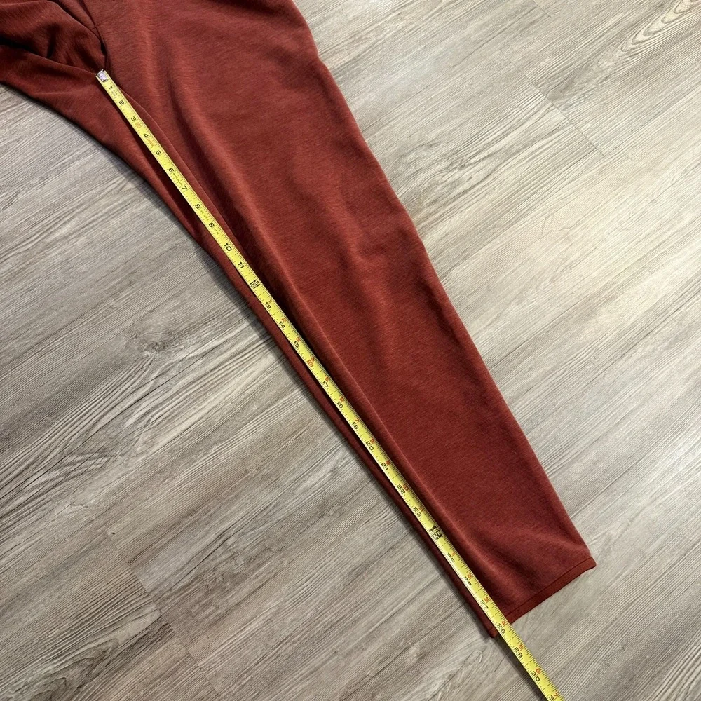 Lululemon Mens Small Gridliner Fleece Jogger Red